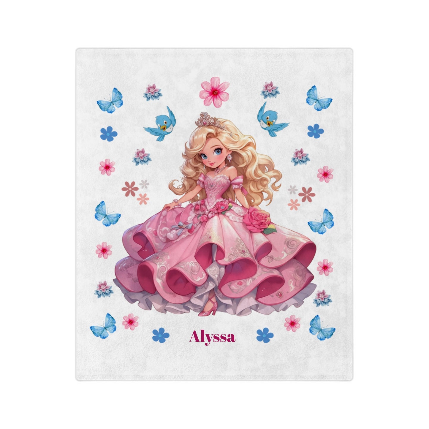 Princess Velveteen Microfiber Blanket