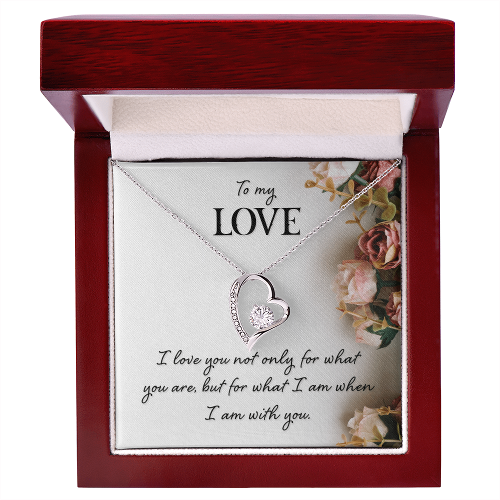 To My Love Forever Love Necklace