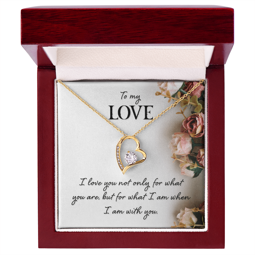 To My Love Forever Love Necklace