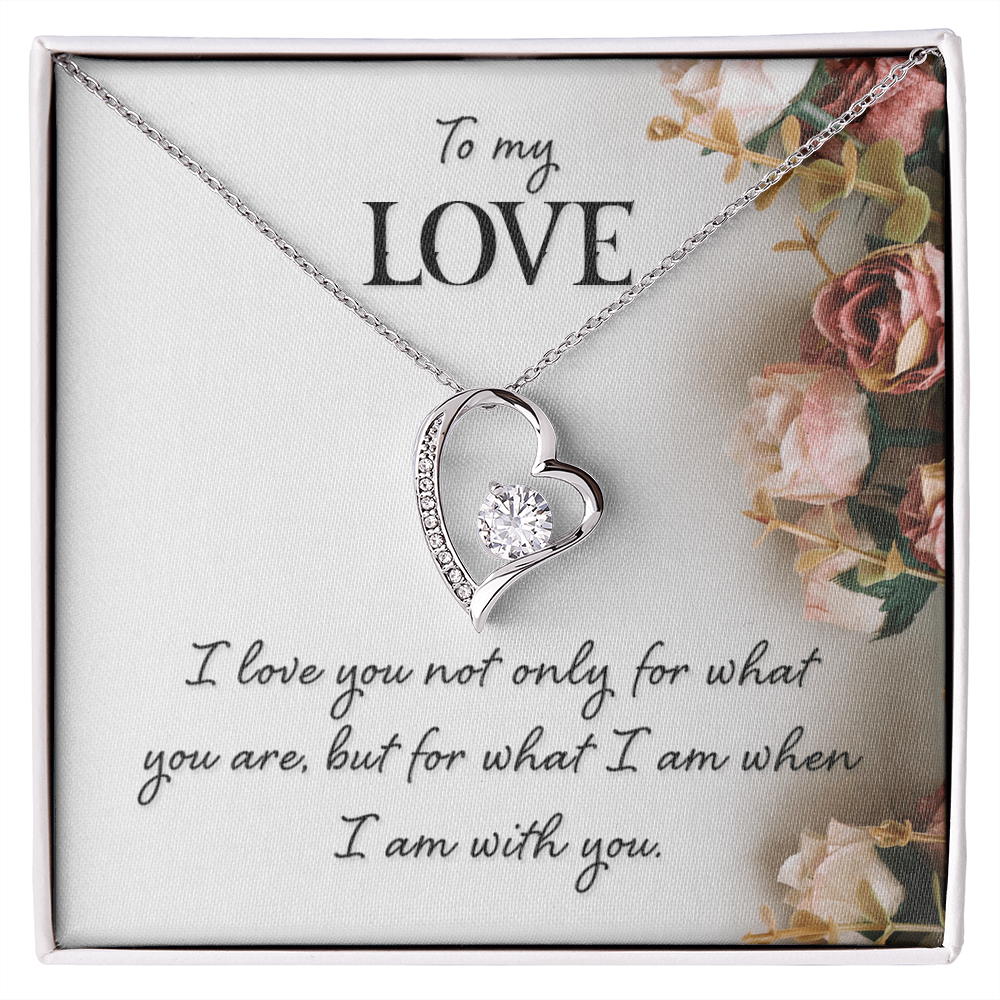 To My Love Forever Love Necklace