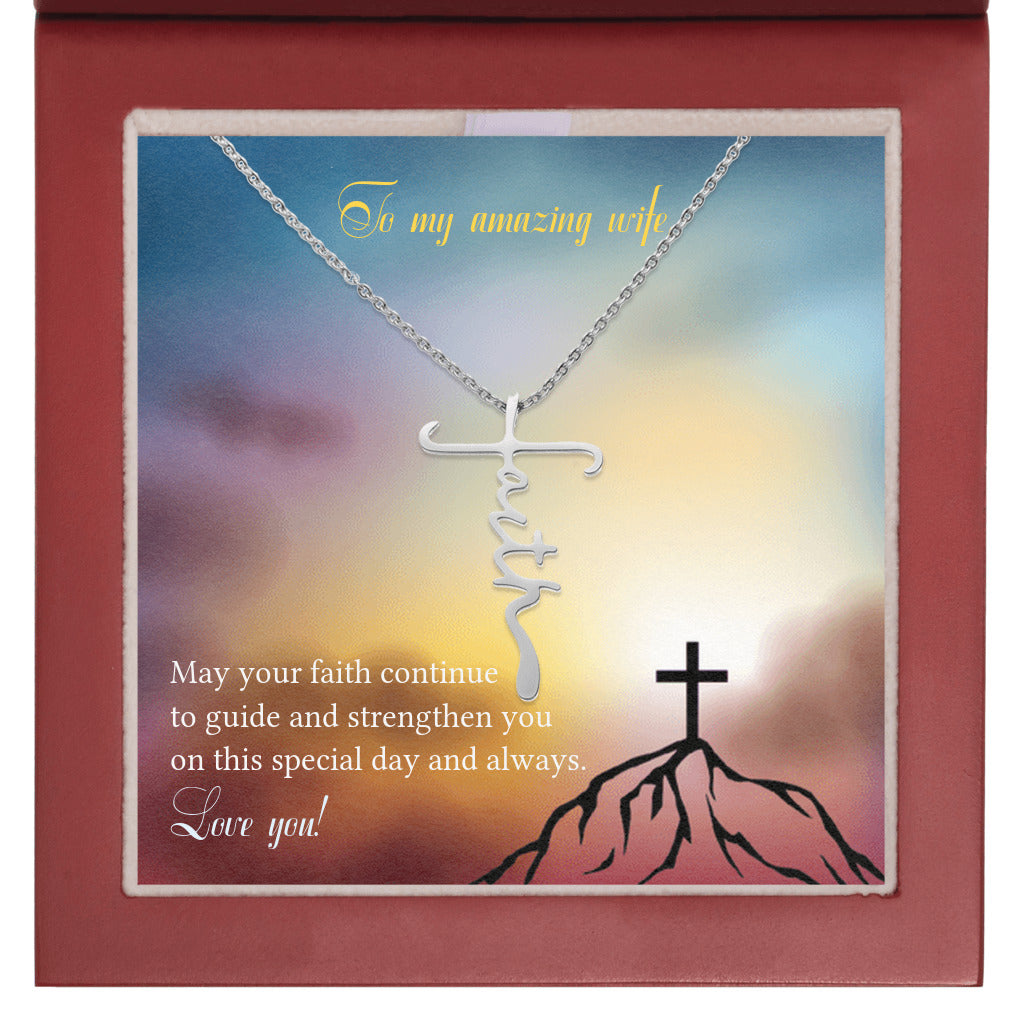 Faith Forever - Faith Cross Necklace